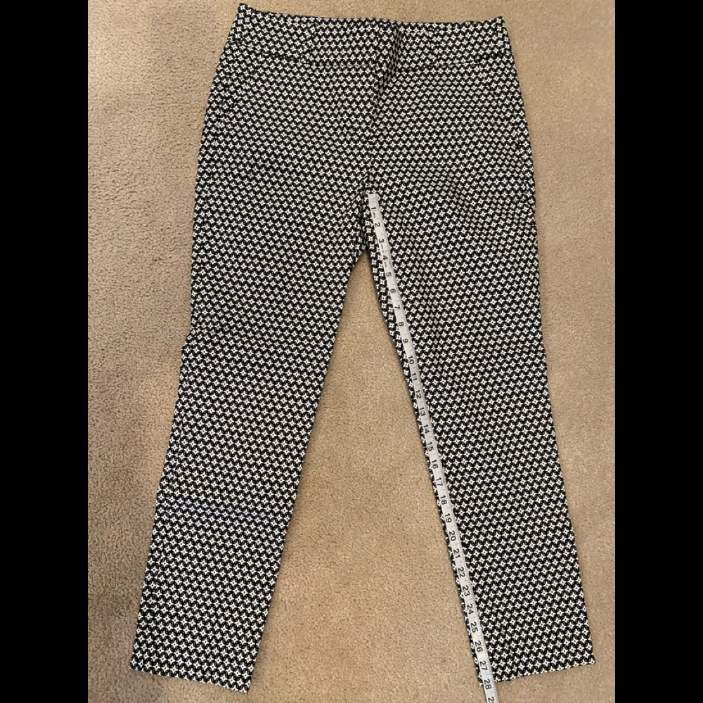 Loft printed skinny pants